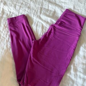 lululemon athletica pink lined Leggings